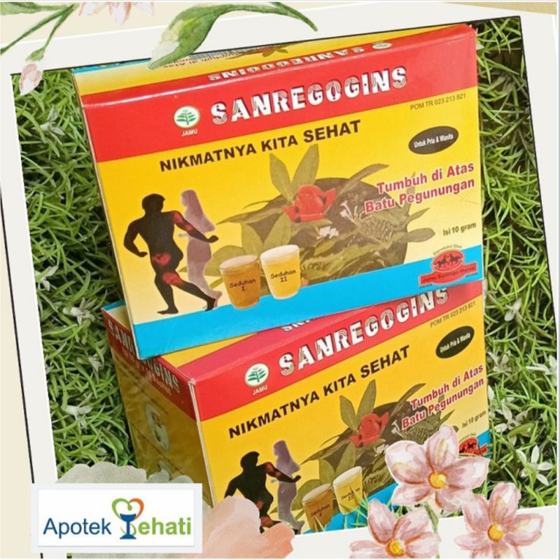 

SANREGOGINS isi 10 SACHET & 5 SACHET