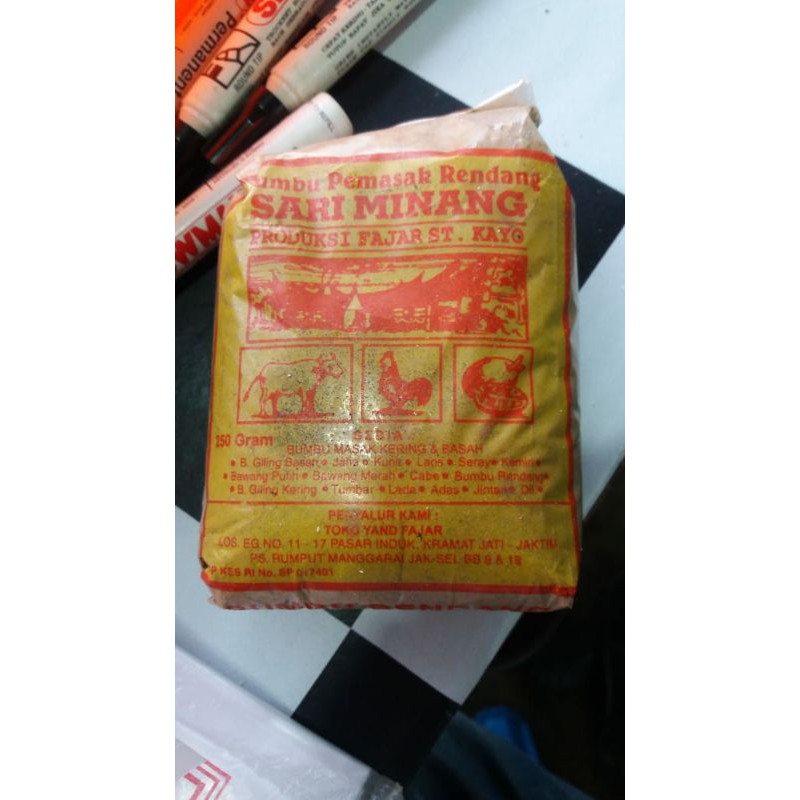 

Sari minang bumbu rendang 250gram