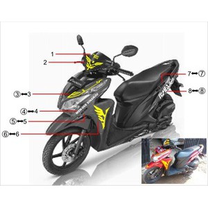 sticker motor, sinanju