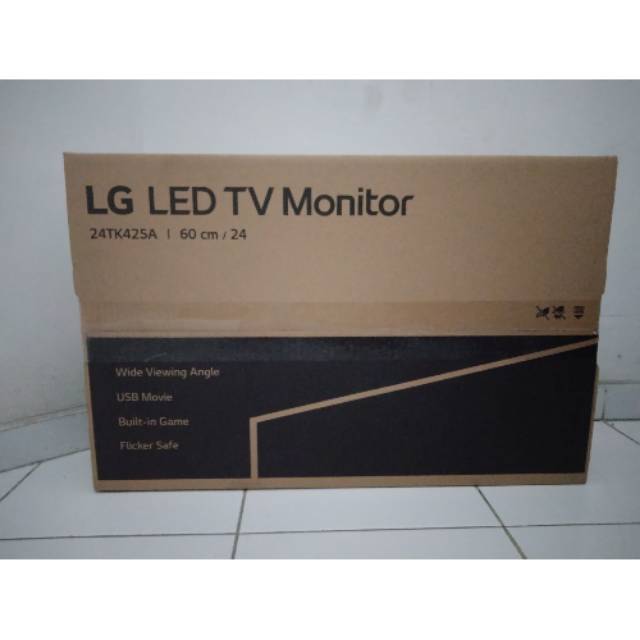 LG TV LED MONITOR 24"