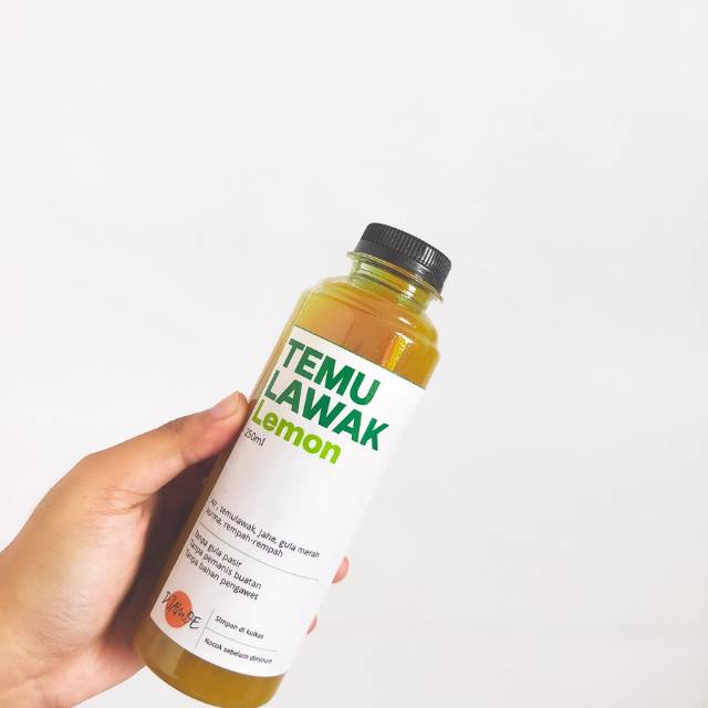 

Jamu Temulawak lemon