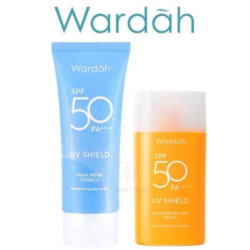 Wardah UV Shield Aqua Fresh Essence | Active Protection Serum SPF 50 PA++++ Sunscreen Sunblock