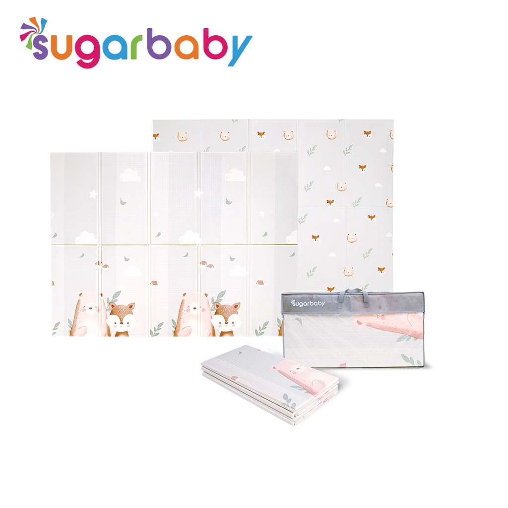 [BOUNCER BAYI INDONESIA] Sugarbaby Foldable Baby Playmat (Nature Series) / Playmat Lipat Anak / Karpet Lipat Bayi / Matras Bayi SugarBaby Foldable Playmat