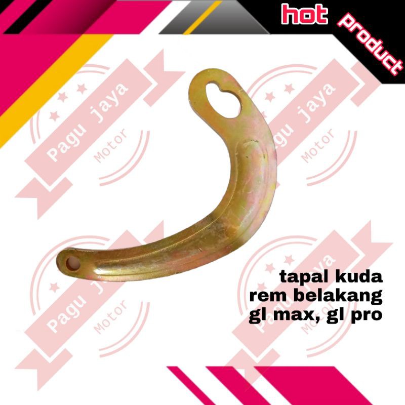 tapal kuda standard tengah honda gl max pro mega pro megapro