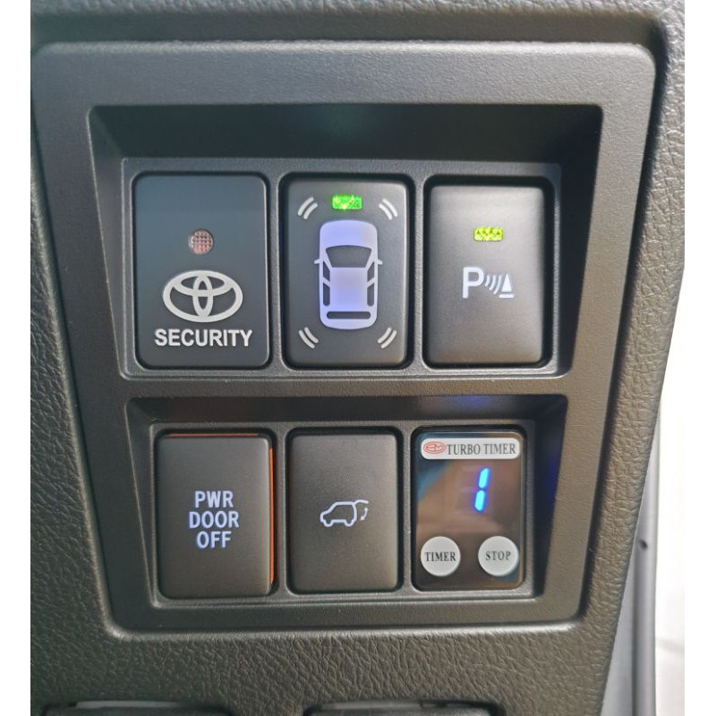 Turbo Timer Touch Switch EDMO Innova reborn 2016 up & Facelift non type Venturer & V