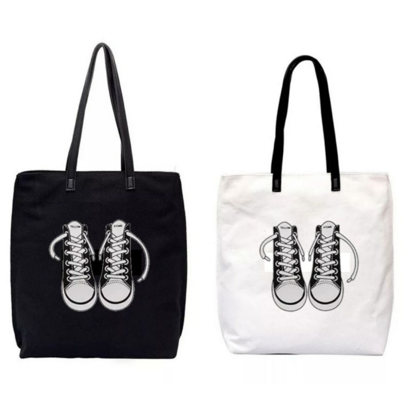 dem_sare / DS1114 Tote bag wanita Totebag Sablon Tas Fashion Wanita Tote Bag Laptop Resleting   Totebag tote Karakter Tote bag wanita custom motif