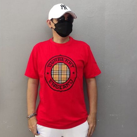 kaos atasan pria fashion Burberry import premium Quality