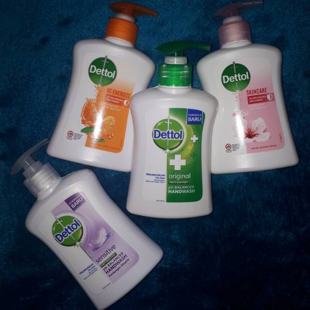 Dettol handwash sabun tangan pump all varian