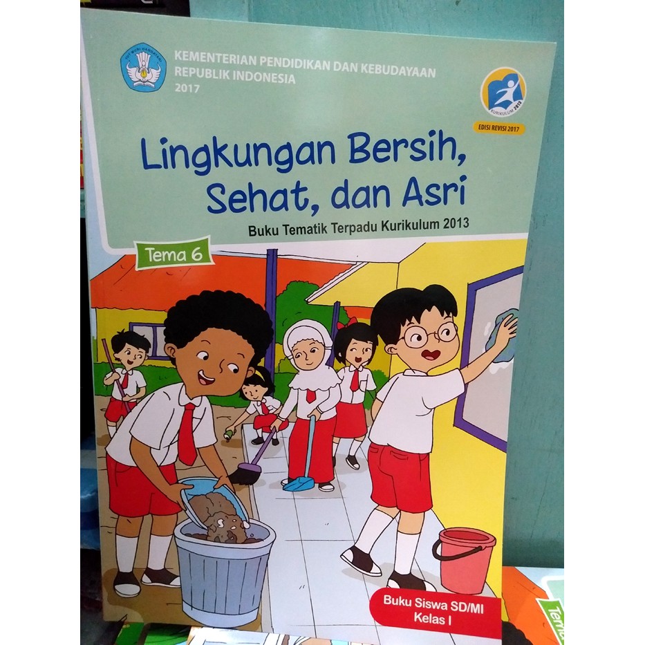 Kls 1 Tema 6 Lingkungan Bersih Dan Sehat Shopee Indonesia