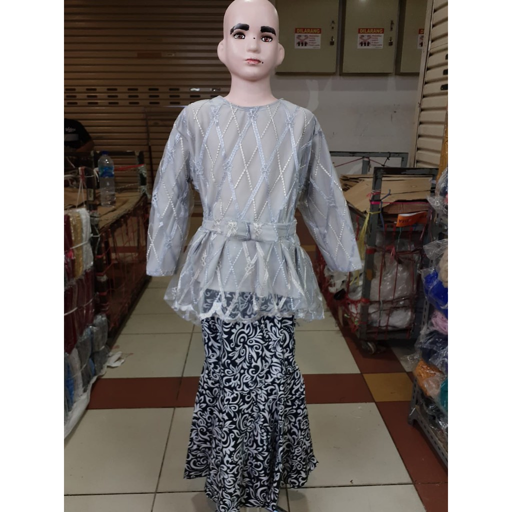 Setelan Kebaya Anak Bahan Tulle