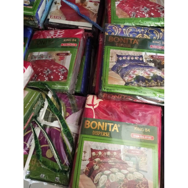 Sprei bonita B4 king size 180×200