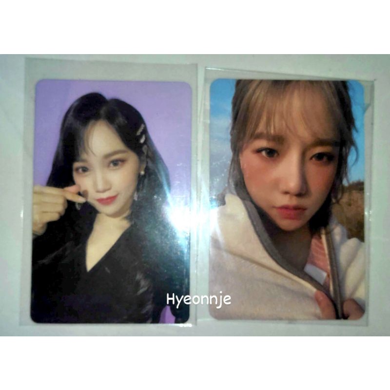 [booked] pc photocard izone Yuri ilalang pob benefit chaewon one reeler
