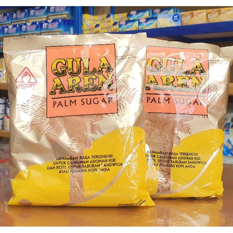 

Haan Palm Sugar Murni 250gr/Gula Semut/Haan Gula Aren/Gula Palm/Palm Sugar/Gula Aren HAAN