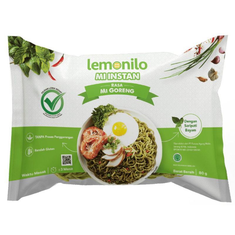 

(Desty Shop) Lemonilo Mie Goreng 1pcs
