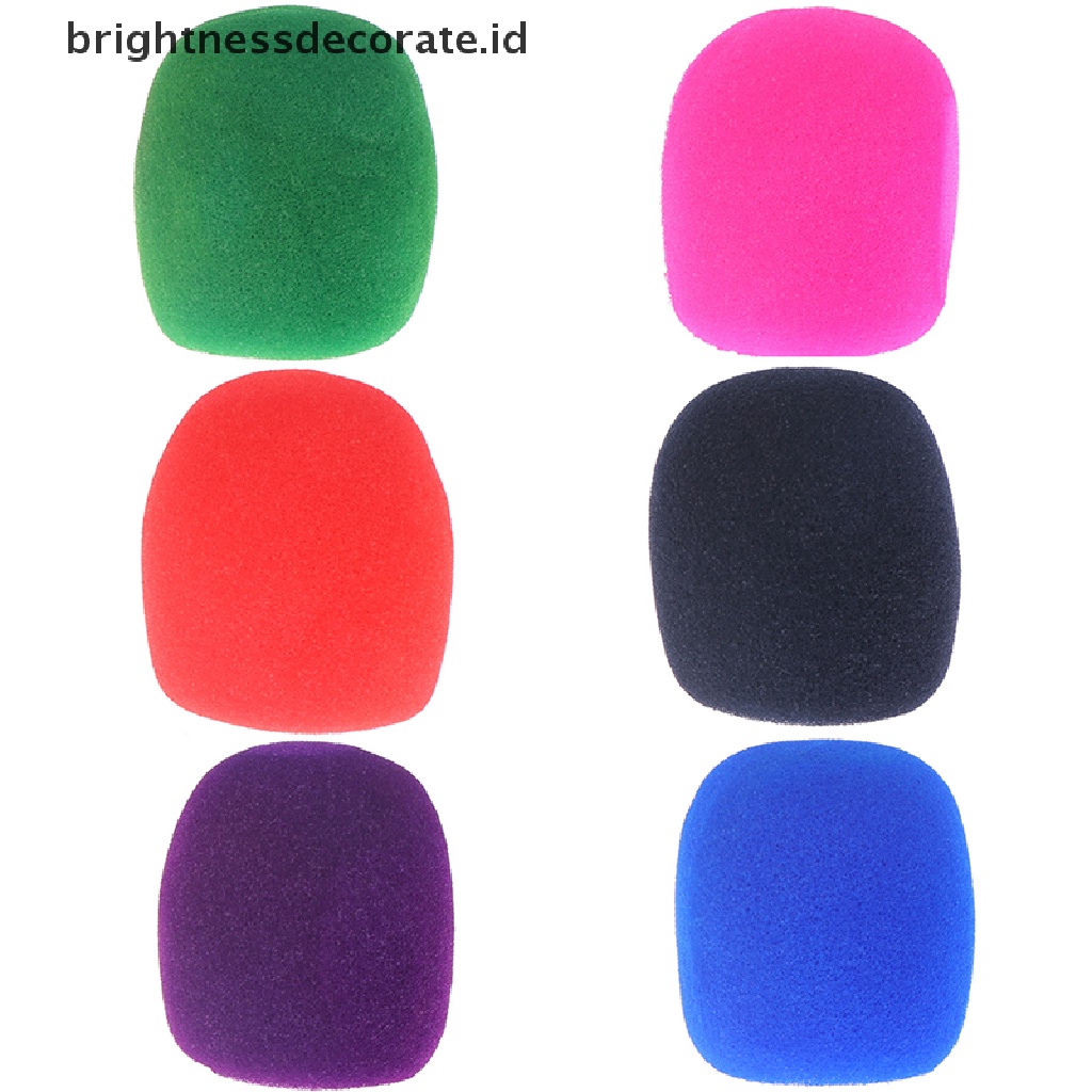 5 Pcs / Set Busa Penutup Mikrofon Headset