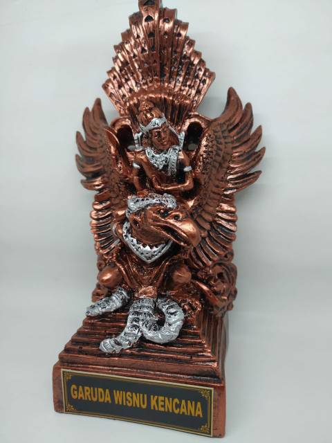 (BISA COD) PAJANGAN MINIATUR PATUNG GARUDA WISNU KENCANA BALI 22 x 9 x 9 cm BAHAN FIBERGLASS