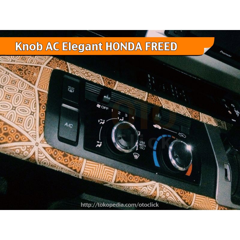 Knob AC Bundar Elegan Untuk Mobil Honda FREED