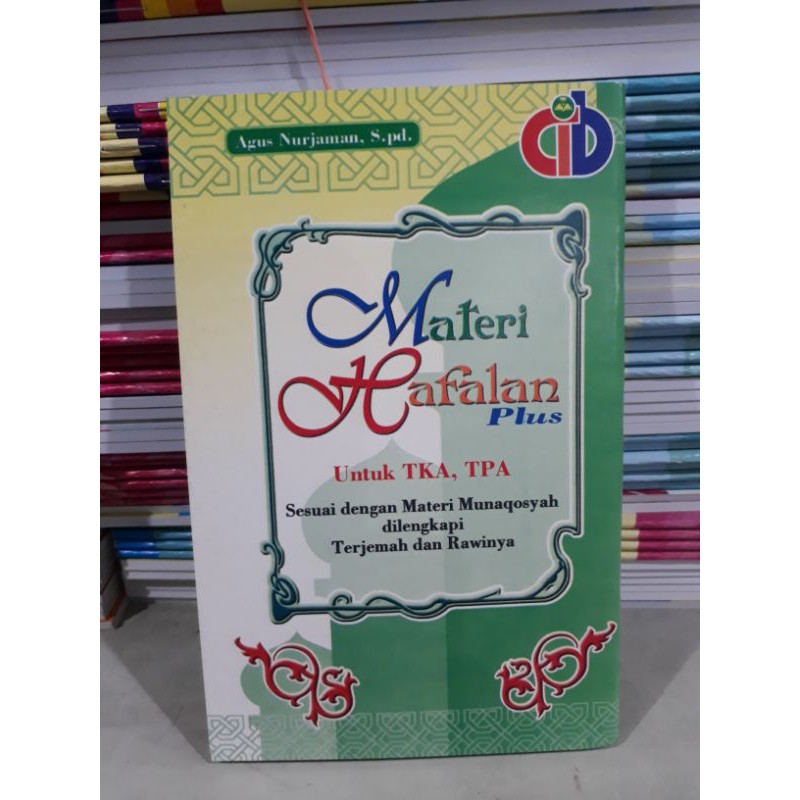 materi hafalan plus untuk TKA, TPA