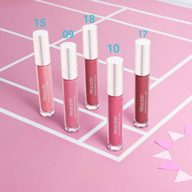Wardah EXCLUSIVE MATTE LIP CREAM Mauve On - 09