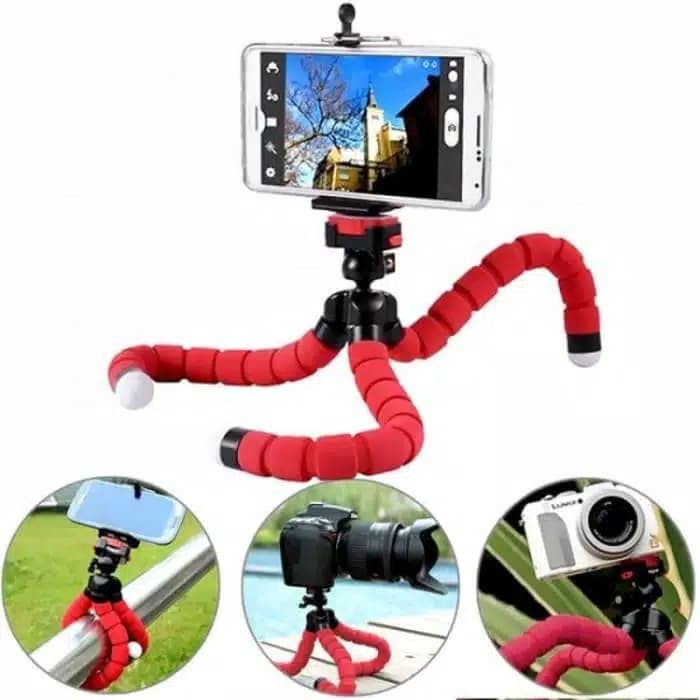 Trend-Tripod Spider Mini Stand Monopod for Camera kamera fleksibel flexible mono pod tongsis selfie