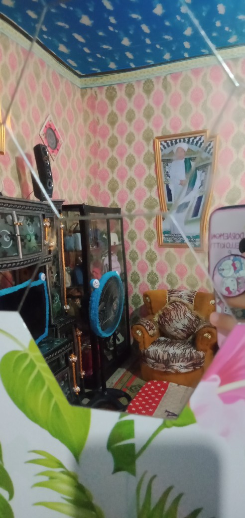 Kaca Cermin Hexagonal 12.6x11 (asli Kaca) Murah Berkualitas