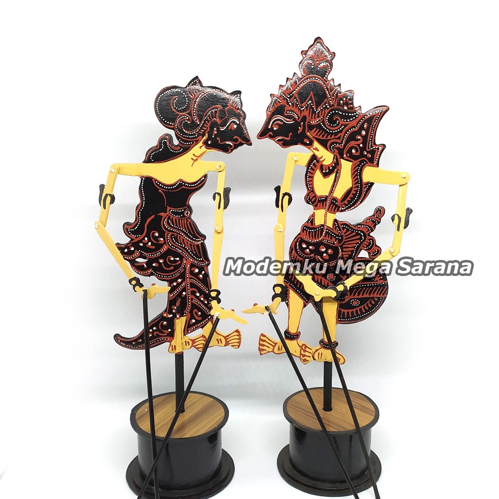 Miniatur Wayang Klitik Wayang Kayu Klithik Rama Shinta T25
