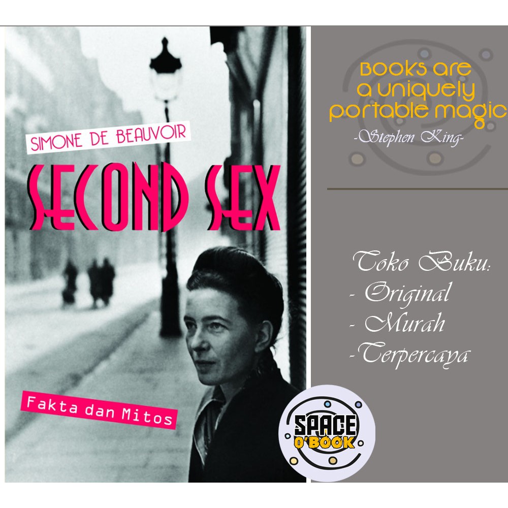 Jual Buku Second Sex Fakta And Mitos Simone De Beauvoir Shopee Indonesia