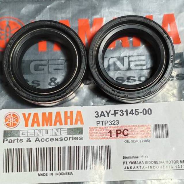 Seal shock depan yamaha mio jupiter z Nouvo Fino isi 2pc