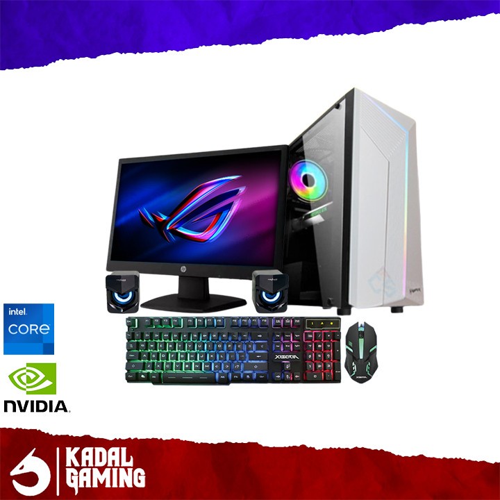 FLASH SALE !! PC INTEL CORE I5 VGA RADEON 8GB RAM FULLSET EDITING KOMPUTER CPU FULL SET GAMING EDITING  GTA V VALORANT