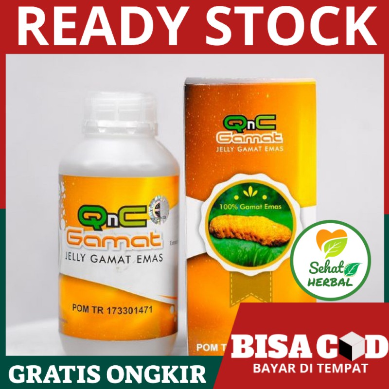 Obat Herbal Air Kencing Keluar Sendiri Qnc Jelly Gamat Shopee Indonesia