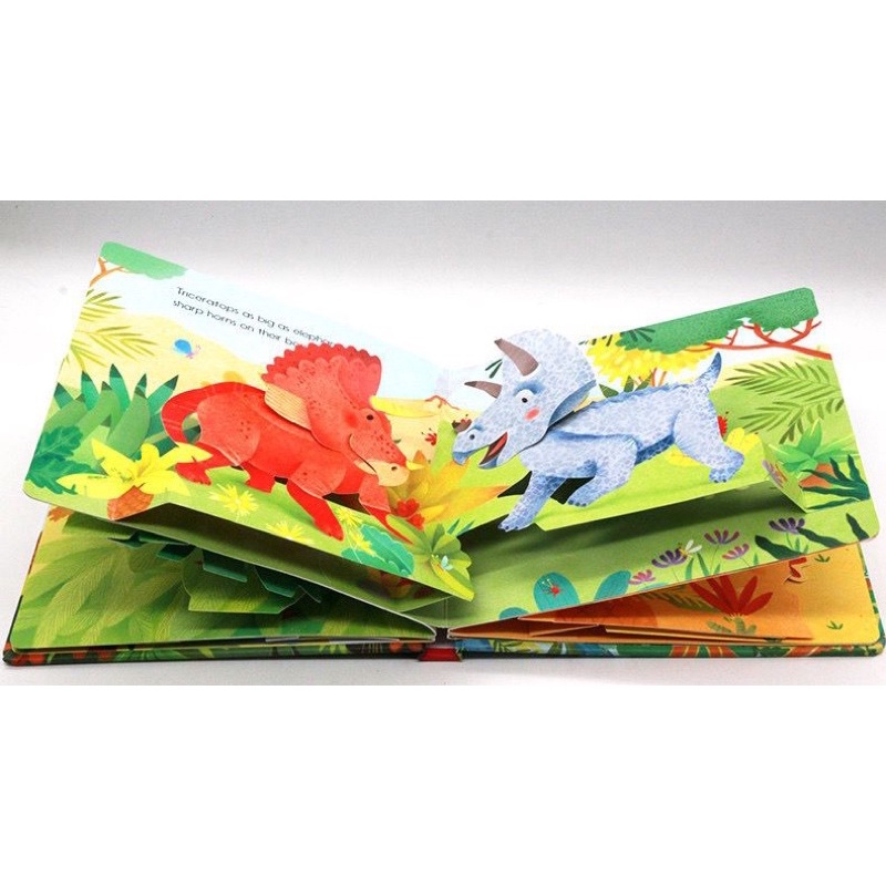 Usborne POP UP DINOSAURS - Hard Cover Book