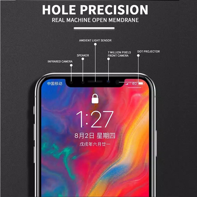 Pelindung Layar Tempered Glass 10d Untuk iPhone 13 Pro Max 12 Pro Max 11 Pro 6 7 8 X XR XS Max 11