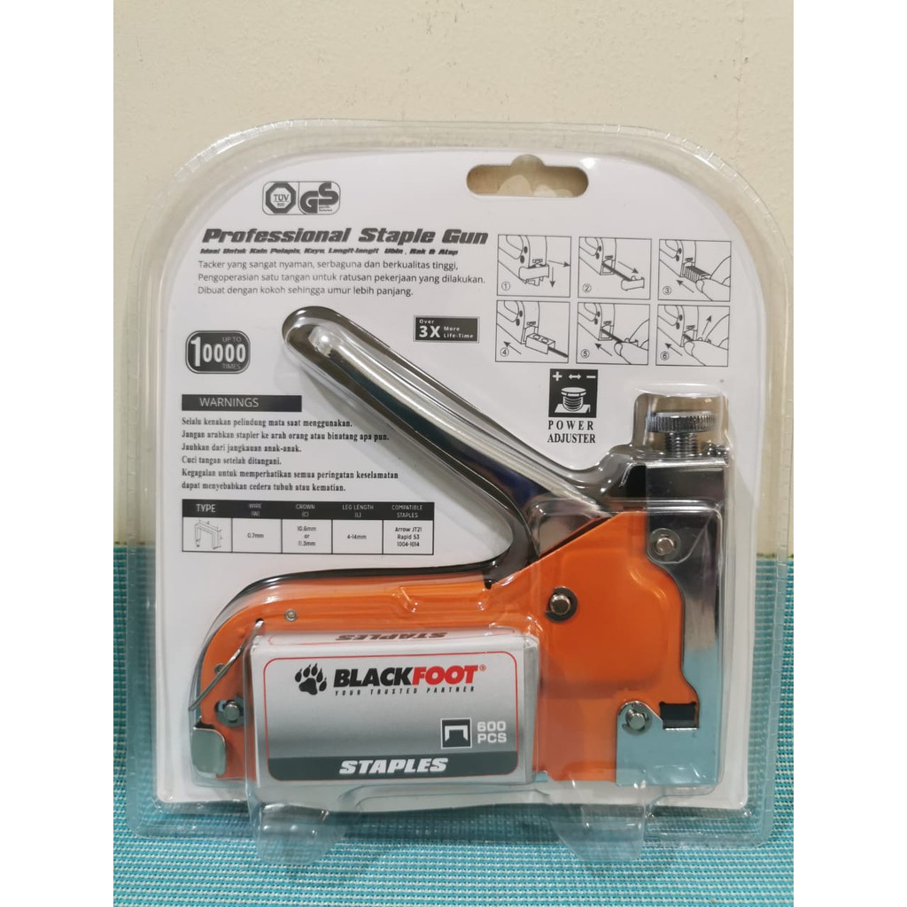 Staples Gun 4 x 14 BLACKFOOT Profesional