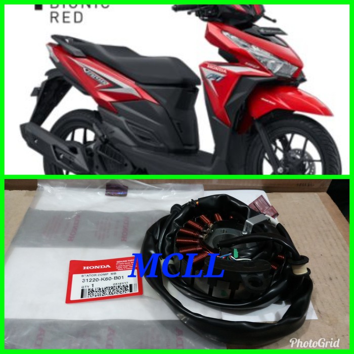 SPULL ASSY VARIO ESP 125 ORIGINAL AHM 31220-K60-B01