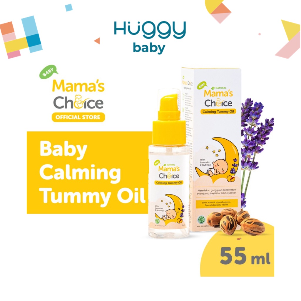 Mama's Choice Baby Calming Tummy Oil | Minyak Telon