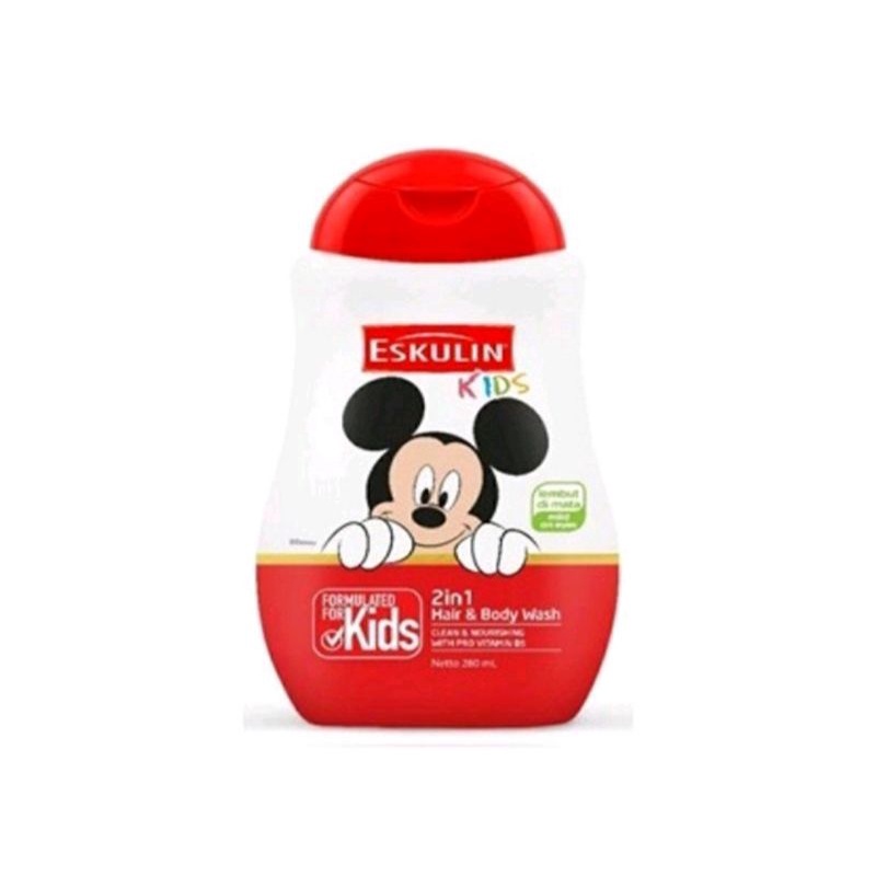 Eskulin Kids 2in1 Hair &amp; Body Wash 280ml