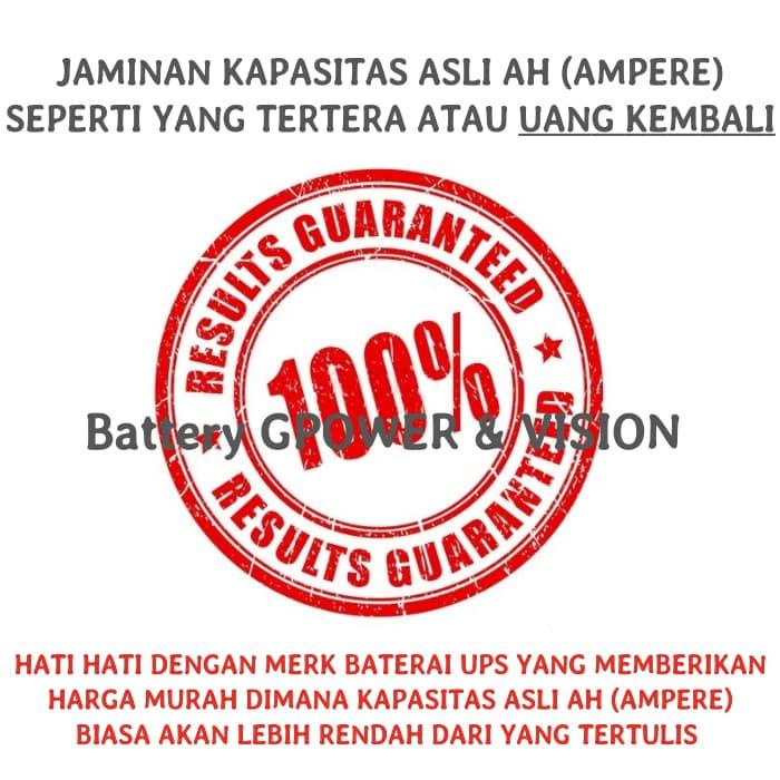 Aki Ups Gpower 12V - 7Ah. Batere Ups / Battery Ups / Aki Kering Ups