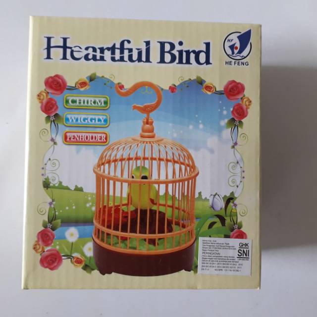 Mainan Anak Heartful Bird ukuran kecil