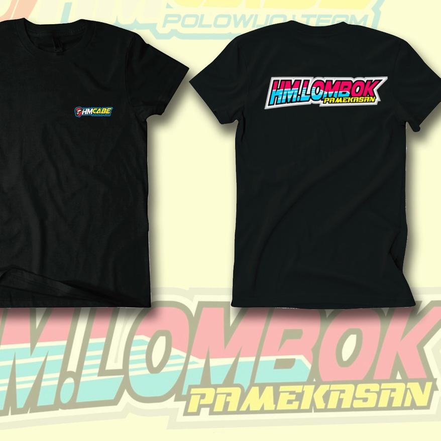 【FRE⚡H】/Kaos Tshirt Hm Lombok Hm Cabe Pamekasan Polowijo Baju Driver Mbois Truck PremiumKaos Tshirt 