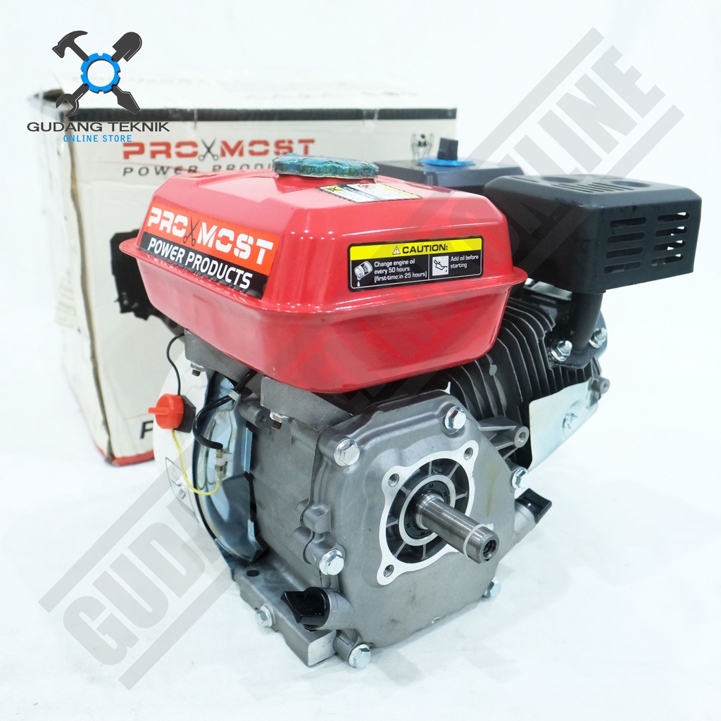 Engine PROMOST PM200 6.5 Hp / Mesin Penggerak 4 Tak 6.5Hp - Engine Gasoline Bensin PROMOST PM 200