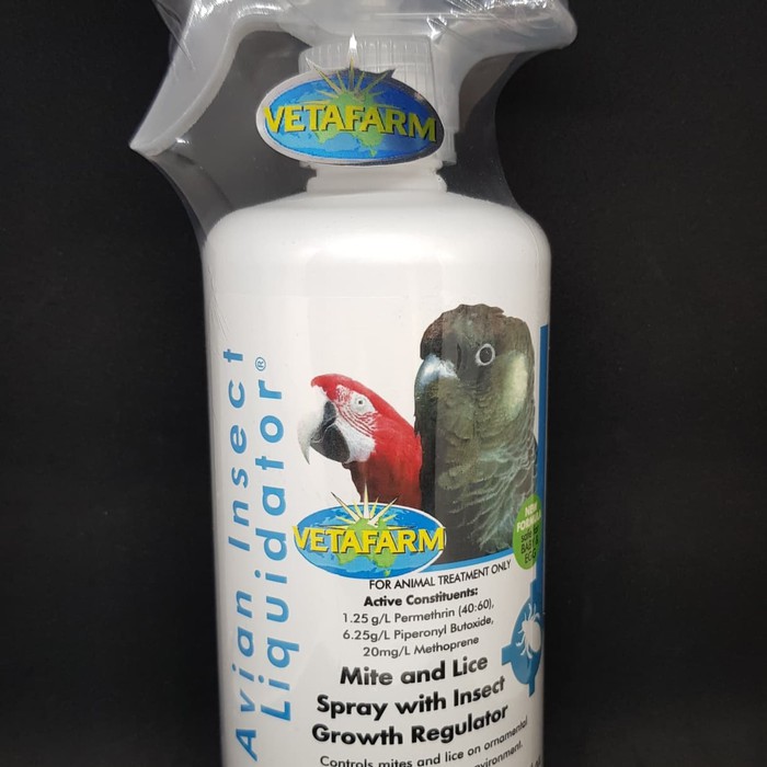 AVIAN INSECT LIQUIDATOR 500 ml VETAFARM Formula baru obat kutu burung
