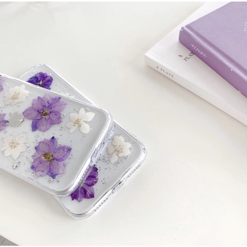 Dried Flower Case Oppo A54 A74 5G A53 A33 A11k Vigo V21 X60 V11 Pro Y51A X50 Samsung A72 A52 A32 M02