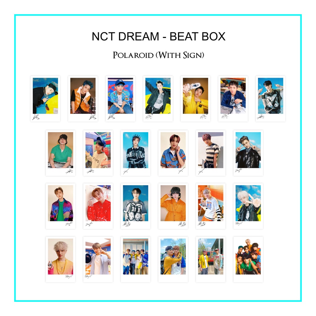 Polaroid NCT Dream Beat Box