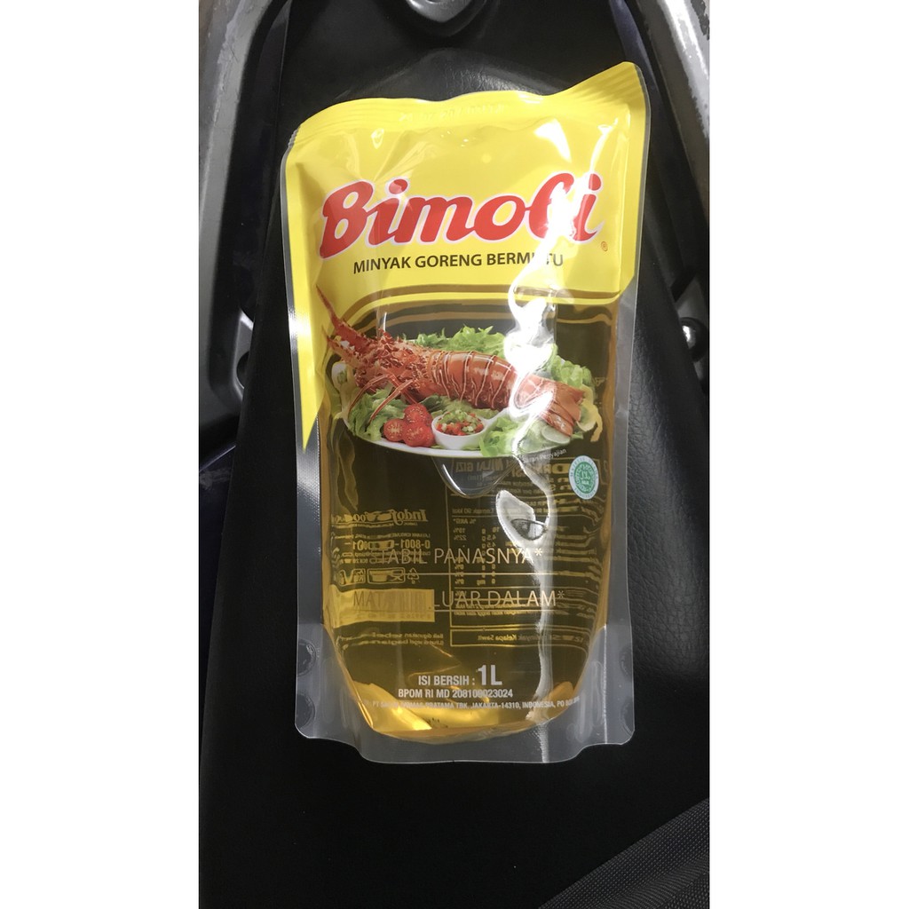 Bimoli 1L 1liter 1 Liter L Ltr Minyak Goreng Kemasan Murah Dus