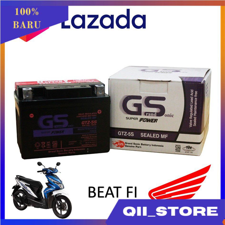 aki motor honda beat