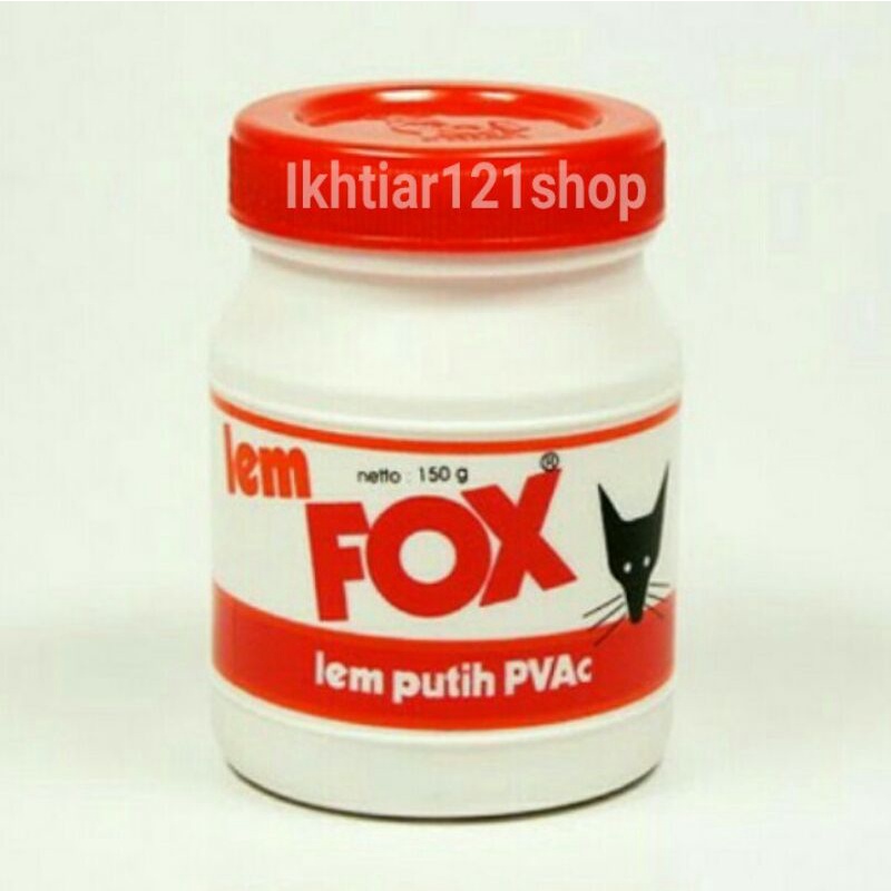 

Lem Fox Putih 150 Gram/Lem Fox Putih PVAc 150 g