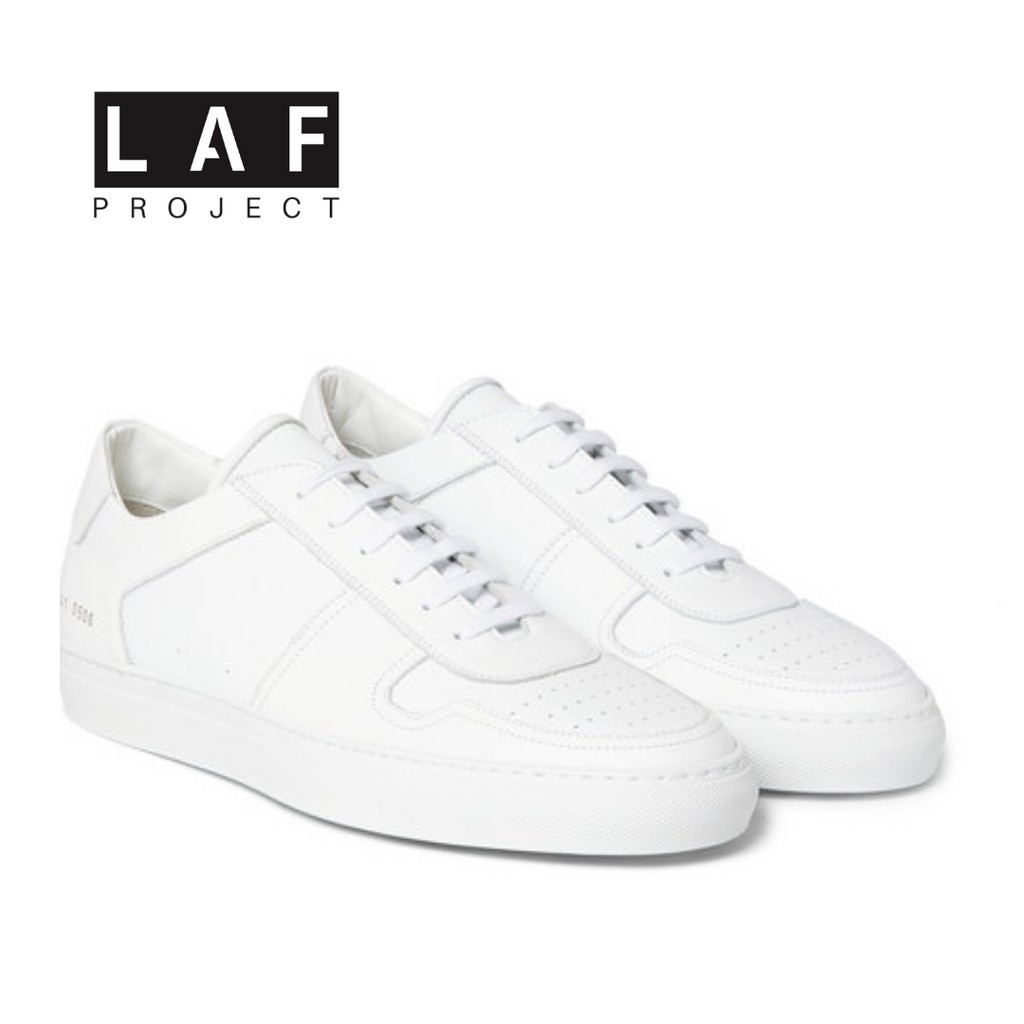 Sepatu Sneakers Pria Putih Polos Hitam White Black Air Adams Laf