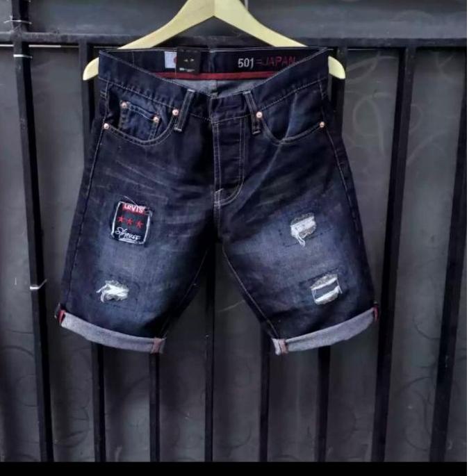 Special - celana levis 501 pria impr ,model sobek/clana levis oendek sobek pria original 팝