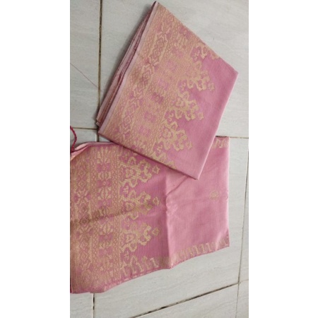 Songket Silungkang warna soft