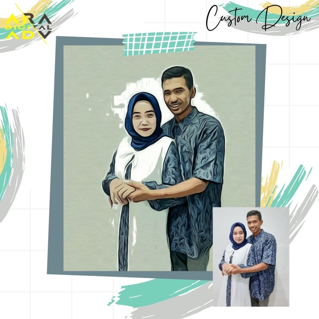 Jual Paint by Numbers Custom I Paint by numbers kit I Painting I